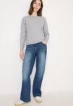 Топ Cecil COSY STRUKTURMIX DOLMAN, Grau/Mottled Light Grey - фото 2
