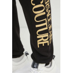 Хлопковые спортивные брюки Versace Jeans Couture, черный - фото 5