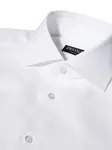 Рубашка с манжетами на пуговицах Zegna, белый - фото 4