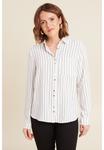 Блуза Breal Button-down blouse, Gris Foncé/Dark Grey - фото