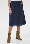 Юбка-колокол Cream, темно-синий - фото