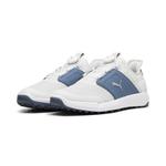 Кроссовки PUMA Golf Ignite Elevate Disc Golf Shoes, Feather Gray/Evening Sky/Puma White - фото