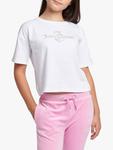 Детская футболка Boxy Juicy Couture, Bright White - фото