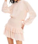 Мини-платье Pixie в румянах ALLISON NEW YORK, красный - фото 3