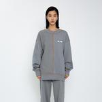 Randomevent X Толстовка унисекс серая Reebok, серый - фото 2