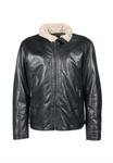 Куртка Freaky Nation Leather jacket, Black Beige/Black - фото 6