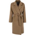 MaxMara Кашемировое миди пальто Max Mara, Brown - фото