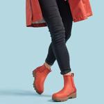 Женские сапоги BOGS Holly Chelsea, Burnt Orange - фото 6