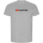 Футболка Kruskis I Love Campfire ECO, серый - фото