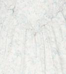 Платье с цветочным принтом и оборками Chloé Kids, зеленый - фото 3