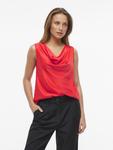 VILA Топ красного цвета - фото 3