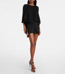 Кассандра 90 лаковые сандалии Saint Laurent, нуар - фото 3