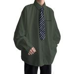 Рубашка унисекс FUERZA, зеленый - фото 5