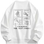 Свитшот унисекс Doraemon, темно-синий (на флисе) - фото 2