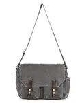 Сумка-мессенджер Coastal Canvas TSD BRAND, серый - фото 2