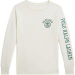 Детская футболка Polo Ralph Lauren, белый - фото