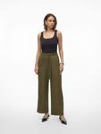 Широкие брюки VERO MODA MELONY, Khaki - фото 5