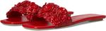 Сандалии Stuart Weitzman MEADOW SLIDE, цвет Cherry - фото
