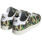 Кроссовки xa bathing ape stan smith Adidas, зеленый - фото 4