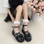 Туфли Мэри Джейн женские черные Dawei'S House - фото 7