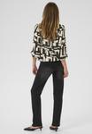 Блуза Kaffe LORINA AMBER, Black/White Graphic/Black - фото 3
