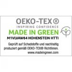 Постельное белье Primera «Basic Percale» в современном клетчатом дизайне, белый/аквамарин - фото 7