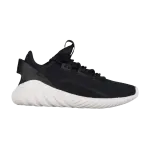 Кроссовки Adidas Tubular Doom Sock Primeknit J 'Core Black', черный - фото