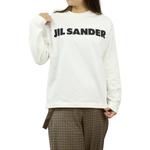 Джемпер с принтом логотипа JIL SANDER, белый - фото 2