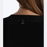 Облегающий свитер Patrizia Pepe, черный - фото 4