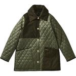 BARBOUR Пуховик FW24 женский Olive - фото 4