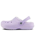 Тапочки Crocs Classic Lined Clogs 'Lavender' 203591-50P, фиолетовый - фото