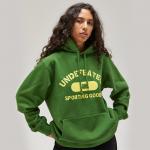 Толстовка унисекс с капюшоном, средней плотности ткани, другие Undefeated, серый - фото 10