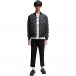 Футболка с принтом логотипа Moncler, серый - фото 6