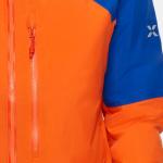 Куртка Mammut Eiger Nordwand Advanced HS Hooded Mammut, Eiger Orange/Eiger Blue - фото 8