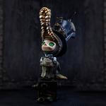 X monamojiang 100% molly стимпанк, крокодил модные фигурки POP MART - фото 2