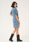 Джинсовое платье KADORIANA Kaffe, цвет Washed Blue Denim - фото 3