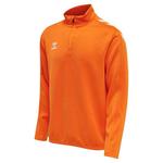 Толстовка Hummel Core XK Poly Half Zip, оранжевый - фото 3