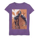 Футболка с рисунком Mandalorian Mandalorian Hunt для девочек 7–16 лет Star Wars - фото