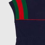 Детское платье Gucci, темно-синий - фото 4