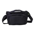 Анта тканевая наплечная сумка через плечо унисекс базовая черная - фото