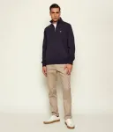 Свитер regular fit Gant, темно-синий - фото 2