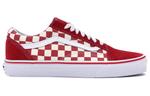 Кроссовки old skool 'red checkerboard' Vans, красный - фото 2