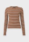 Топ rag & bone LUCA STRIPE, Brown - фото 8