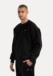 Толстовка Smilodox BASIC CREWNECK RIVEN, Schwarz/Black - фото 5