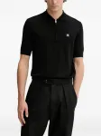 Рубашка поло с логотипом Hugo, черный - фото
