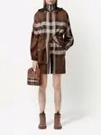 Мини-сумка Pocket в клетку BURBERRY, коричневый - фото 2