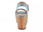 Босоножки Rainbowfun Wedge Patrizia, Blue - фото 4