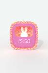 MOB светодиодный будильник Билли, розовый - фото