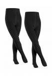 Колготки FAMILY 2-PACK-MIX FALKE, черный - фото