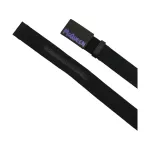 Ремень с добавлением кожи Alexander Mcqueen, черный - фото 3